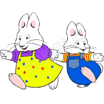 Max and Ruby T Shirt Iron on Transfer Decal ~#7
