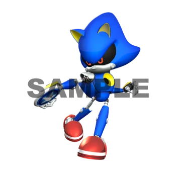 Metal Sonic T Shirt Iron on Transfer Decal ~#6