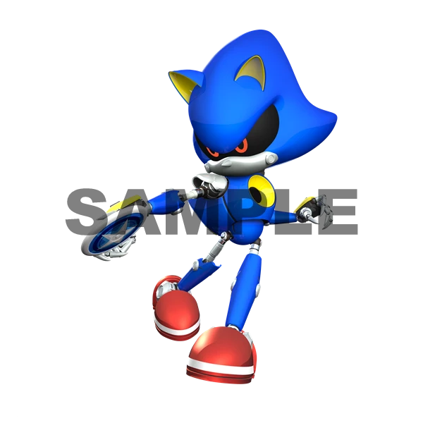 Metal Sonic T Shirt Iron on Transfer Decal ~#6