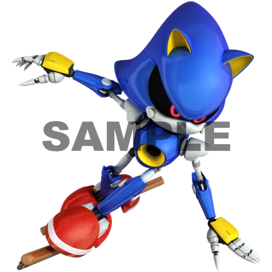 Metal Sonic T Shirt Iron on Transfer Decal ~#7