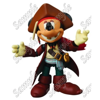 Mickey Mouse Pirate  T Shirt Iron on Transfer Decal ~#49