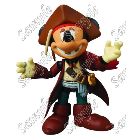 Mickey Mouse Pirate  T Shirt Iron on Transfer Decal ~#49