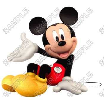 Mickey Mouse T Shirt Iron on Transfer Decal ~#1