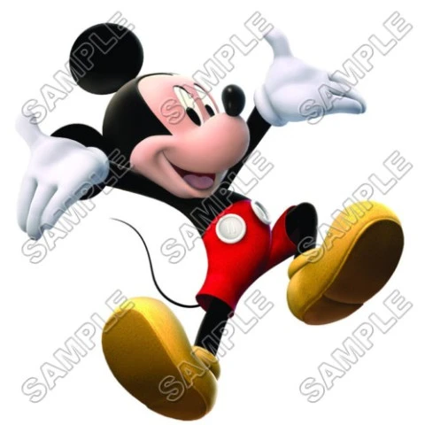 Mickey Mouse T Shirt Iron on Transfer Decal ~#15