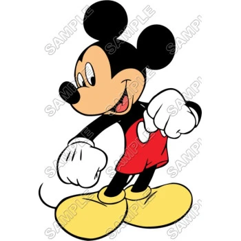 Mickey Mouse T Shirt Iron on Transfer Decal ~#21