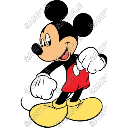 Mickey Mouse T Shirt Iron on Transfer Decal ~#21