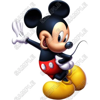 Mickey Mouse T Shirt Iron on Transfer Decal ~#24