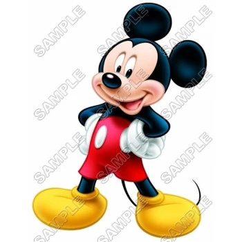 Mickey Mouse T Shirt Iron on Transfer Decal ~#38