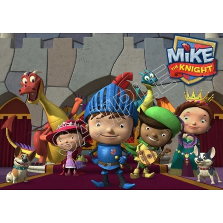 Mike the Knight  T Shirt Iron on Transfer Decal ~#3