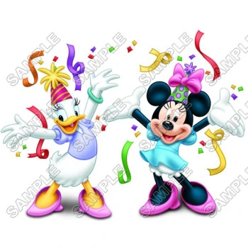 Minnie Mouse Birthday T Shirt Iron on Transfer Decal ~#2
