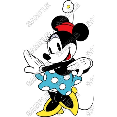Minnie Mouse  T Shirt Iron on Transfer Decal ~#13