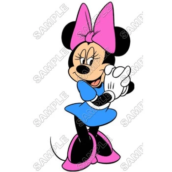 Minnie Mouse  T Shirt Iron on Transfer Decal ~#19