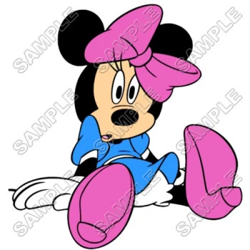 Minnie Mouse  T Shirt Iron on Transfer  Decal ~#23