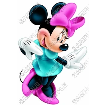 Minnie Mouse  T Shirt Iron on Transfer Decal ~#9