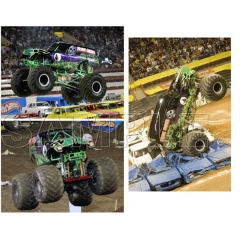 Monster Jam  GRAVE DIGGER T Shirt Iron on Transfer Decal ~#4