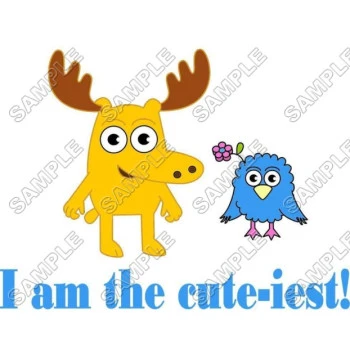 Moose & Zee  T Shirt Iron on Transfer Decal ~#1