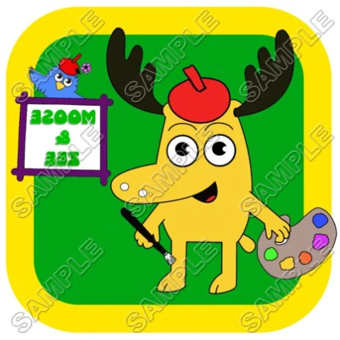 Moose & Zee T Shirt Iron on Transfer  Decal ~#3