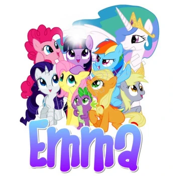 My Little Pony   Personalized  Custom  T Shirt Iron on Transfer Decal ~#64