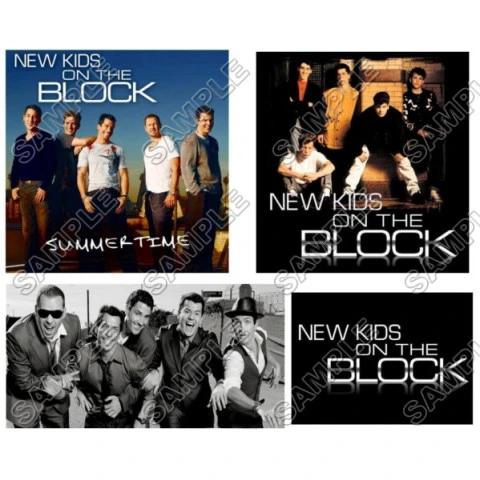 New Kids on the Block T Shirt Iron on Transfer Decal ~#1