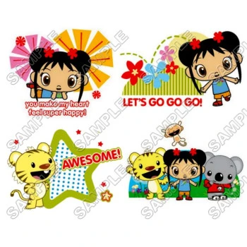 Ni Hao Kai lan  T Shirt Iron on Transfer  Decal  ~#2
