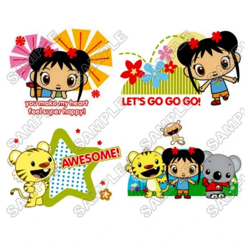 Ni Hao Kai lan  T Shirt Iron on Transfer  Decal  ~#2