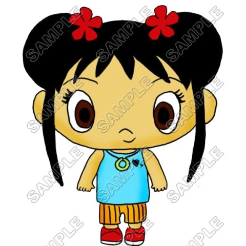 Ni Hao Kai lan T Shirt Iron on Transfer  Decal ~#4