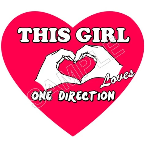 One Direction   T Shirt Iron on Transfer Decal ~#117