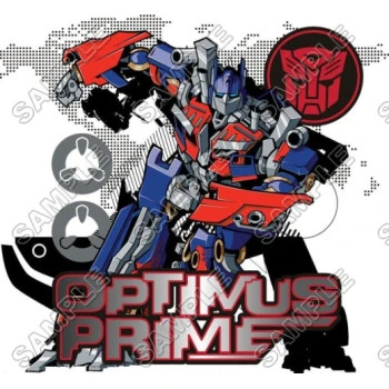 Optimus Prime Transformers T Shirt Iron on Transfer Decal ~#1
