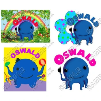 Oswald the Octopus T Shirt Iron on Transfer  Decal  ~#4