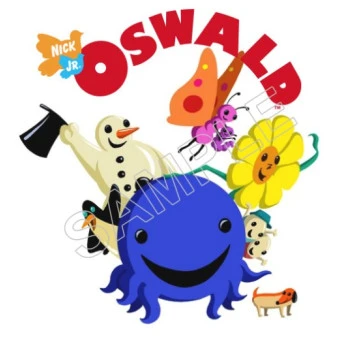 Oswald the Octopus T Shirt Iron on Transfer Decal ~#5
