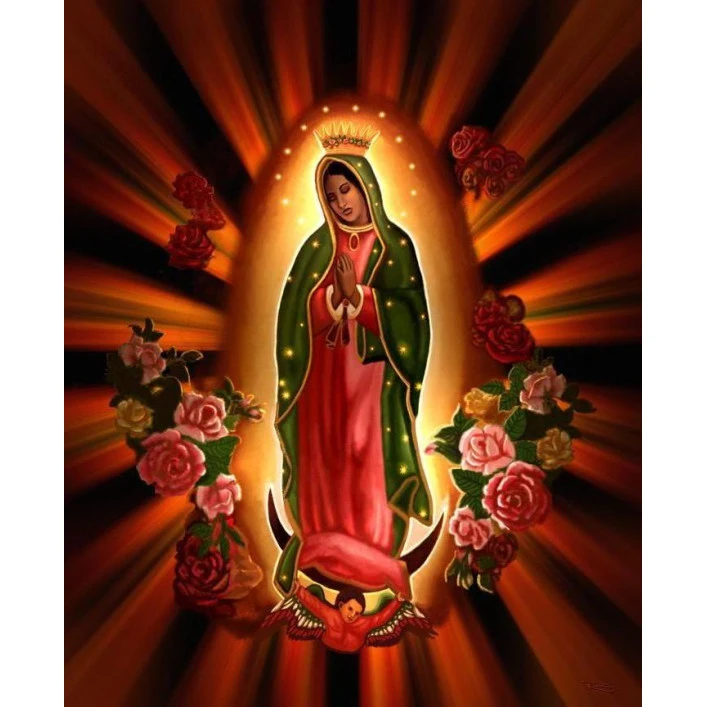 Our Lady of Guadalupe T Shirt Iron on Transfer Decal ~#2