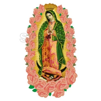 Our Lady of Guadalupe  T Shirt Iron on Transfer Decal ~#3