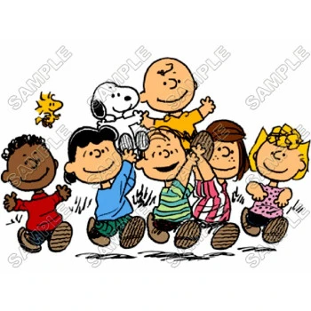 Peanuts, Snoopy, Charlie Brown   T Shirt Iron on Transfer Decal ~#3