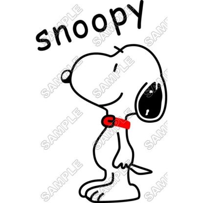 Peanuts, Snoopy, Charlie Brown   T Shirt Iron on Transfer Decal ~#4