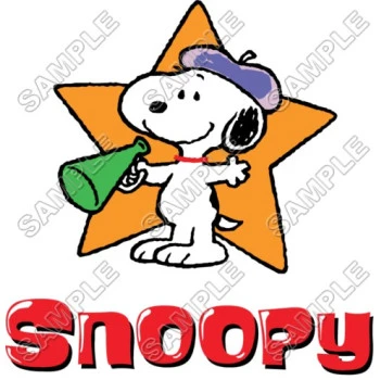 Peanuts, Snoopy, Charlie Brown   T Shirt Iron on Transfer Decal ~#9