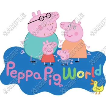 Peppa Pig T Shirt Iron on Transfer Decal ~#1