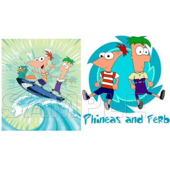 Phineas & Ferb T Shirt Iron on Transfer Decal ~#2