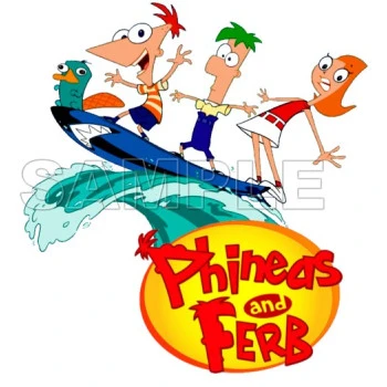 Phineas & Ferb T Shirt Iron on Transfer Decal ~#5