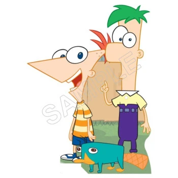 Phineas & Ferb T Shirt Iron on Transfer Decal ~#6