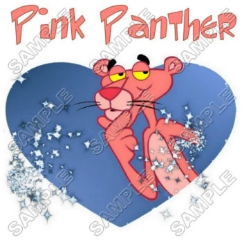 Pink Panther  T Shirt Iron on Transfer Decal ~#1
