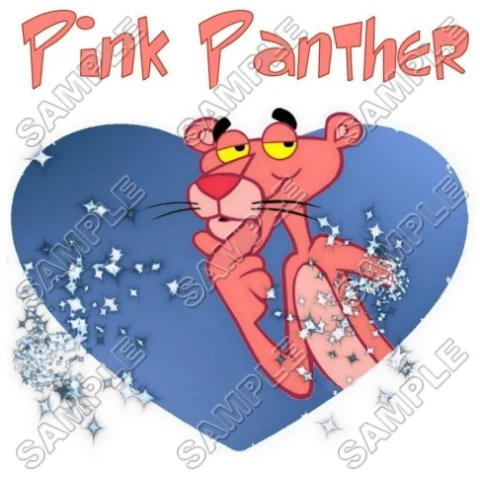 Pink Panther  T Shirt Iron on Transfer Decal ~#1