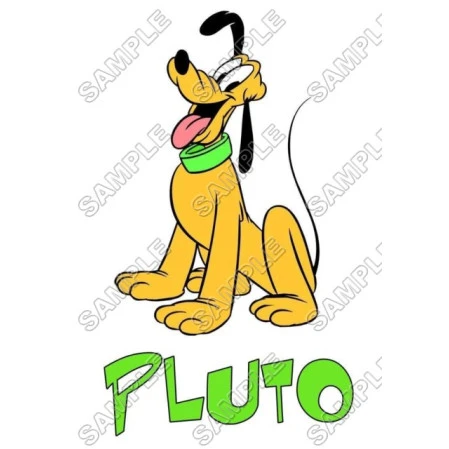 Pluto T Shirt Iron on Transfer Decal ~#2