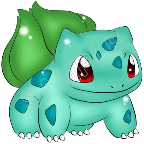 Pokemon Bulbasaur T Shirt Iron on Transfer  Decal  ~#34