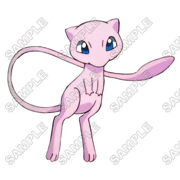 Pokemon Mew  T Shirt Iron on Transfer Decal ~#8