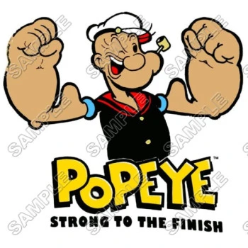 Popeye  T Shirt Iron on Transfer Decal ~#8