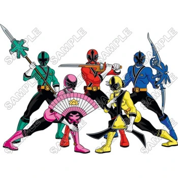 Power Rangers: Samurai T Shirt Iron on Transfer Decal ~#3
