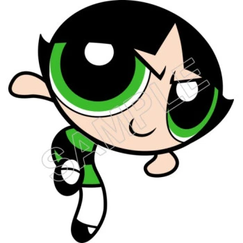 Powerpuff Girls Buttercup T Shirt Iron on Transfer Decal ~#7