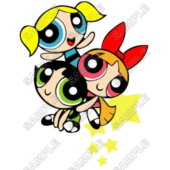 Powerpuff Girls  T Shirt Iron on Transfer Decal ~#1