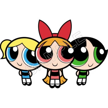Powerpuff Girls  T Shirt Iron on Transfer Decal ~#6