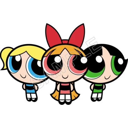 Powerpuff Girls  T Shirt Iron on Transfer Decal ~#6